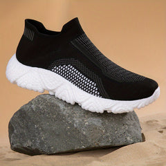 Men's Breathable Slip On Casual Shoes Lightweight Sock Shoes