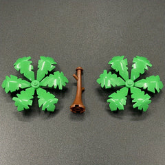 4pcs Mini Building Blocks 2x2 Trees DIY Farm Garden Play Toys ABS Gift Assorted