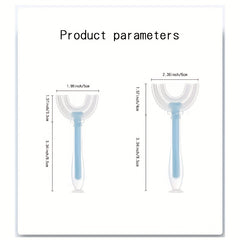 Kids Food Soft Silicone U-shaped Toothbrush