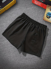 Men's Comfy Elastic Waist Drawstring Shorts