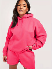 Women's Hoodie & Shorts Set