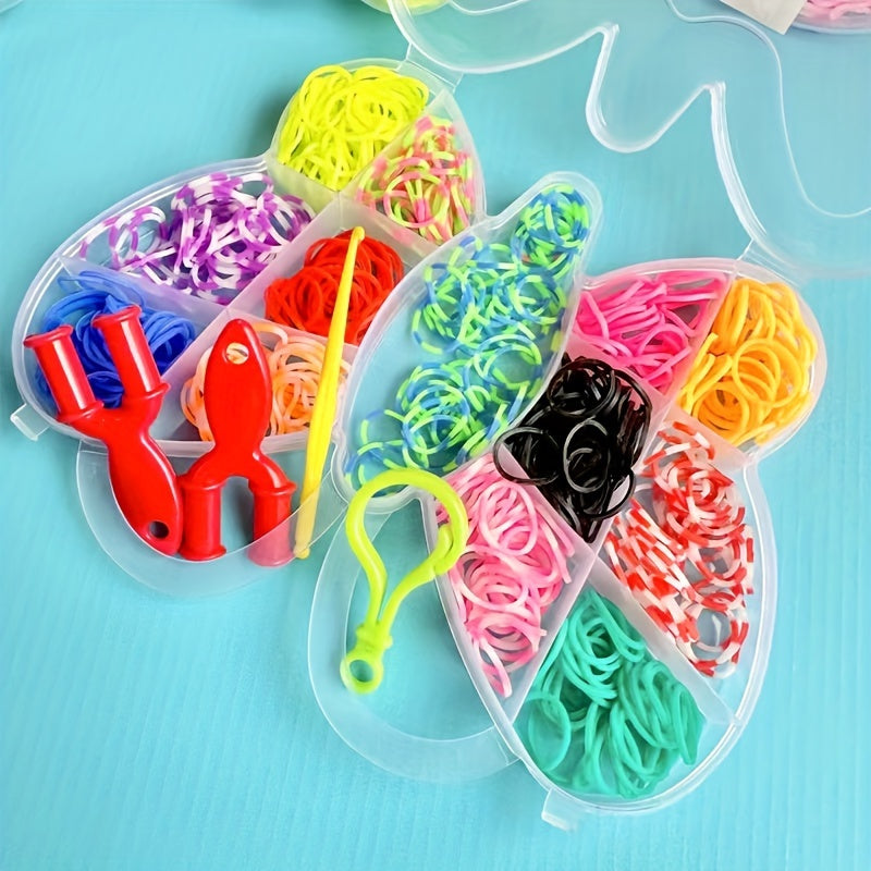 Rubber Band Bracelet Kit for Weaving Lacing Bracelet