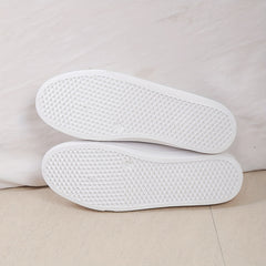 Women's Lace Up Sports Shoes Low Top Flat Skateboarding Sneakers