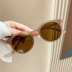 Retro Round Sunglasses UV400 Sun Shades for Beach Travel