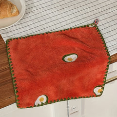 1pc Microfiber Washcloth Soft Skin Friendly Baby Face Wipes 30x30 cm