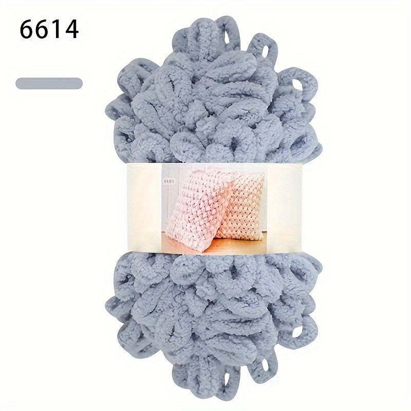 2pcs Hand-woven Thread for DIY Braided Scarf Cushion Throw Pillow