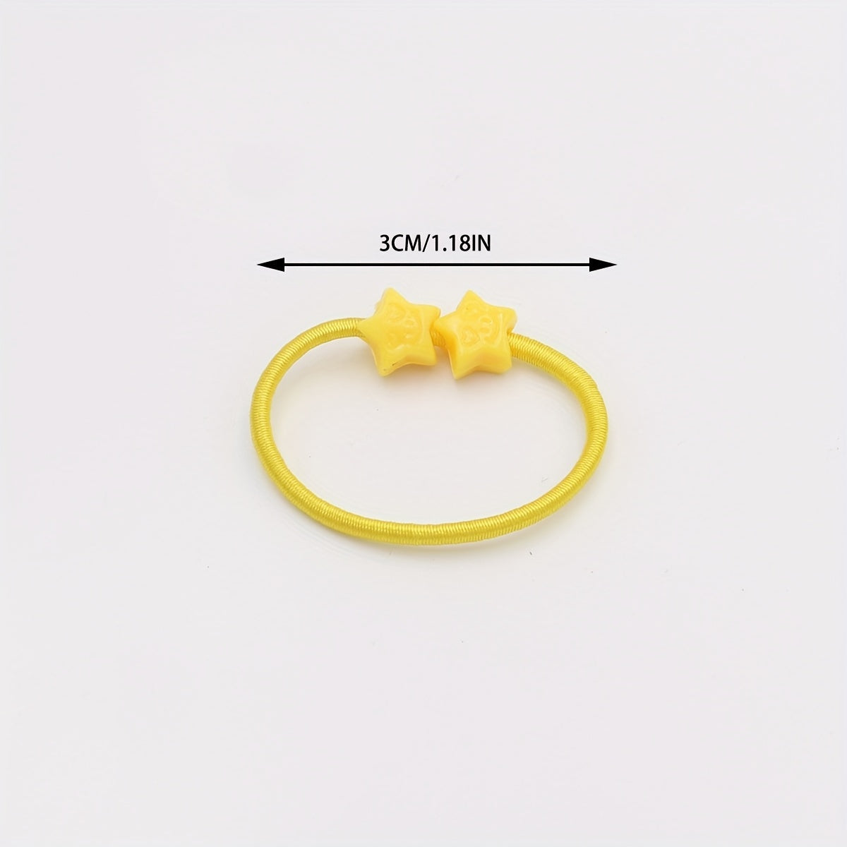 50pcs Baby Girl Hair Accessories Heart Star Bear Bunny Hair Ties & Scrunchies