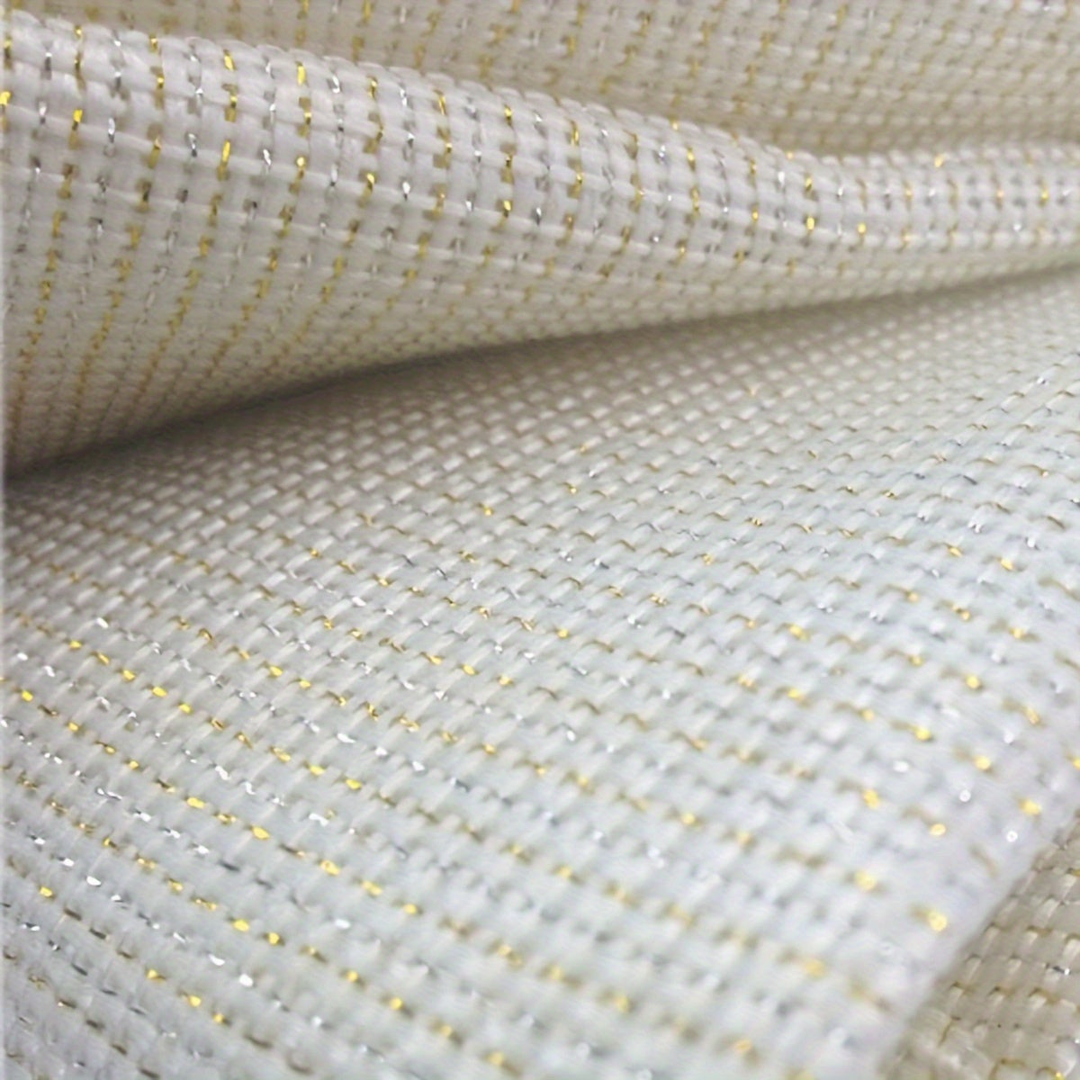 Polyester And Linen Cationic Woven Fabric DIY Background Window Display