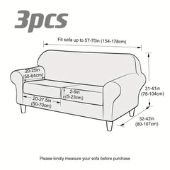 Waterproof Non-slip Sofa Slipcover Set for Living Room Decor