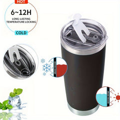 Stainless Steel Insulation Mug 20oz Leakproof Vacuum Water Bottle
