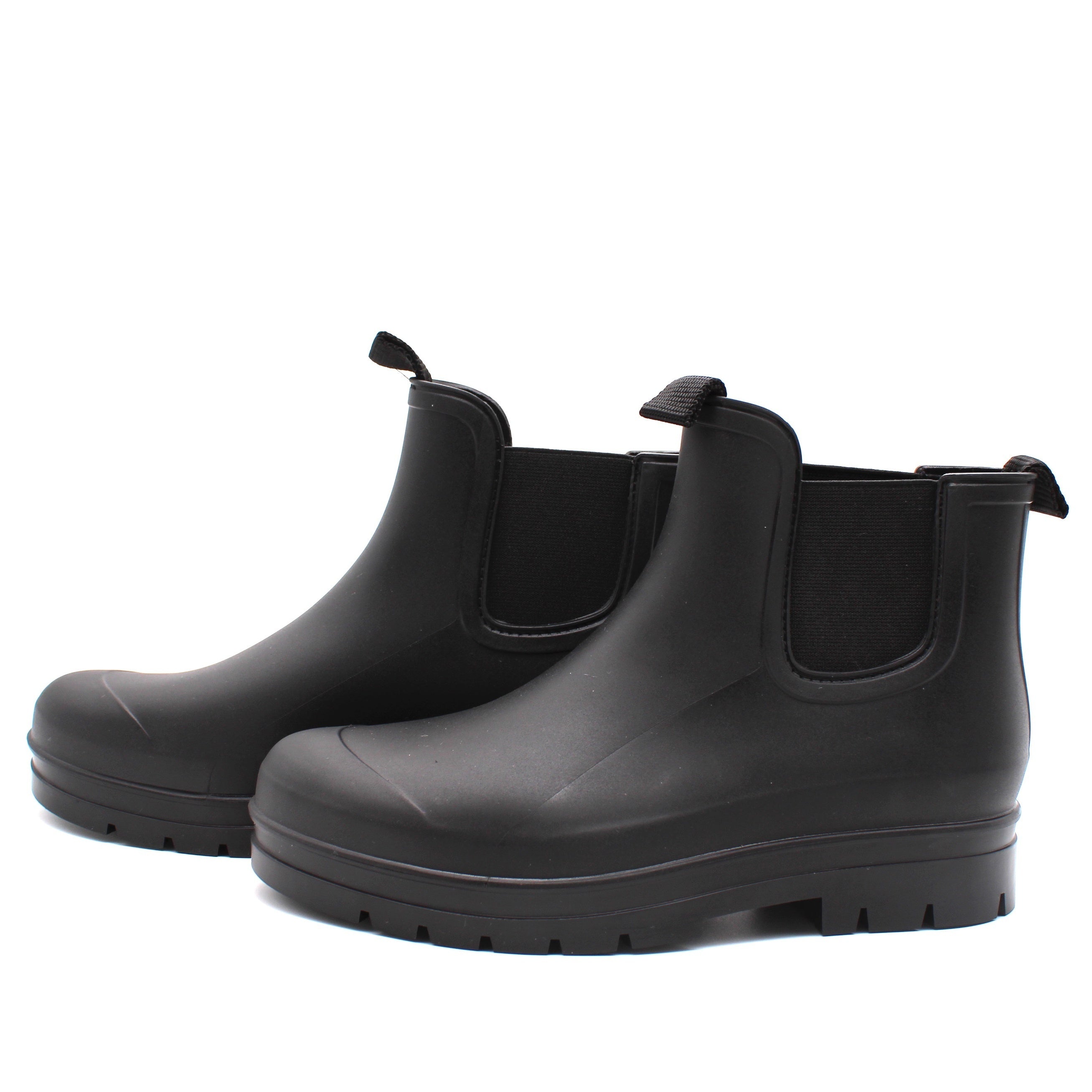 Women's Platform Chelsea Rain Boots Waterproof Outdoor Shoes