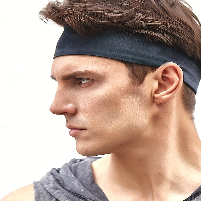 Fitness Sweat Absorption Headband Elastic Sports Headband Yoga Running Hairband