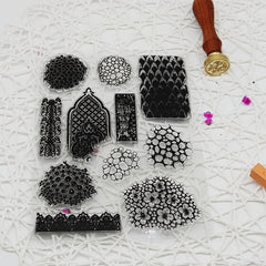 Transparent Silicone Stamp for Elegant Crafts
