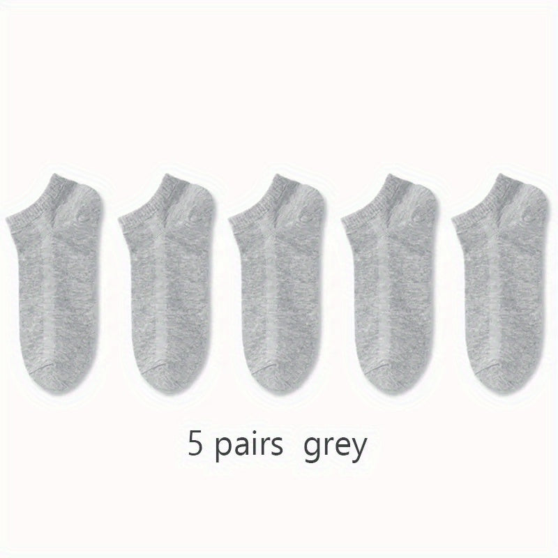 10 Pairs Women's Low Cut Sports Ankle Socks Lightweight Soft Stockings