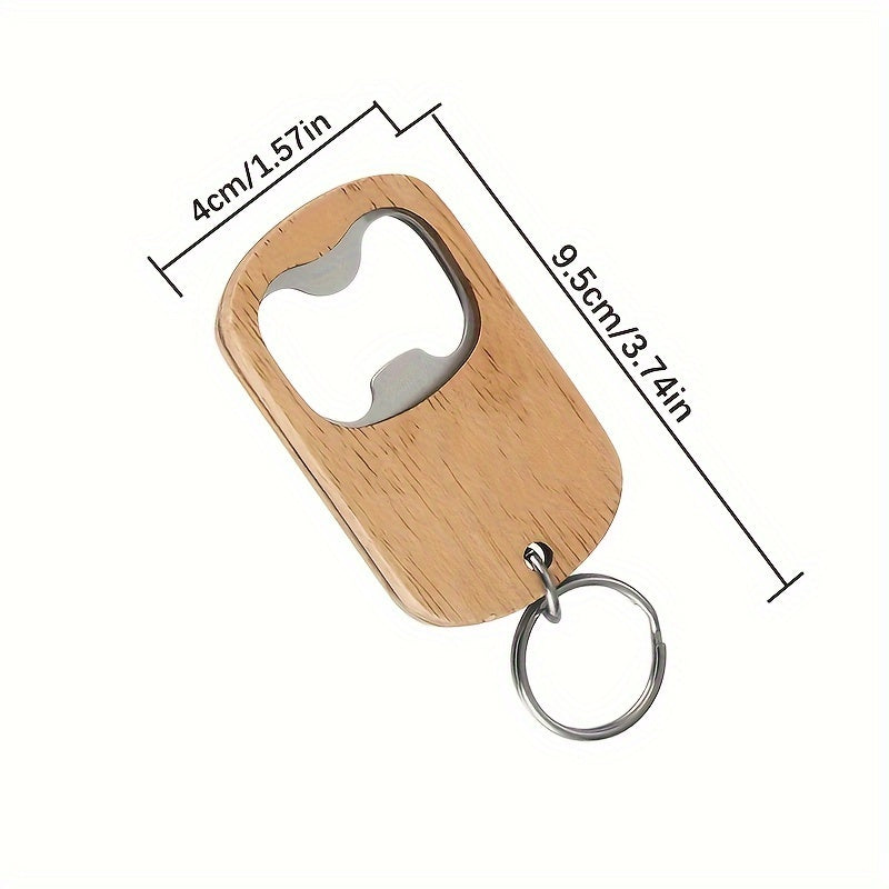 Wooden Handle Beer Bottle Opener