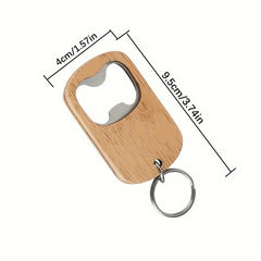 Wooden Handle Beer Bottle Opener