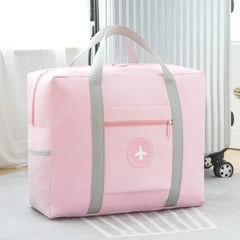 Nylon Foldable Travel Bag Unisex Large Capacity Luggage Women Men KL878