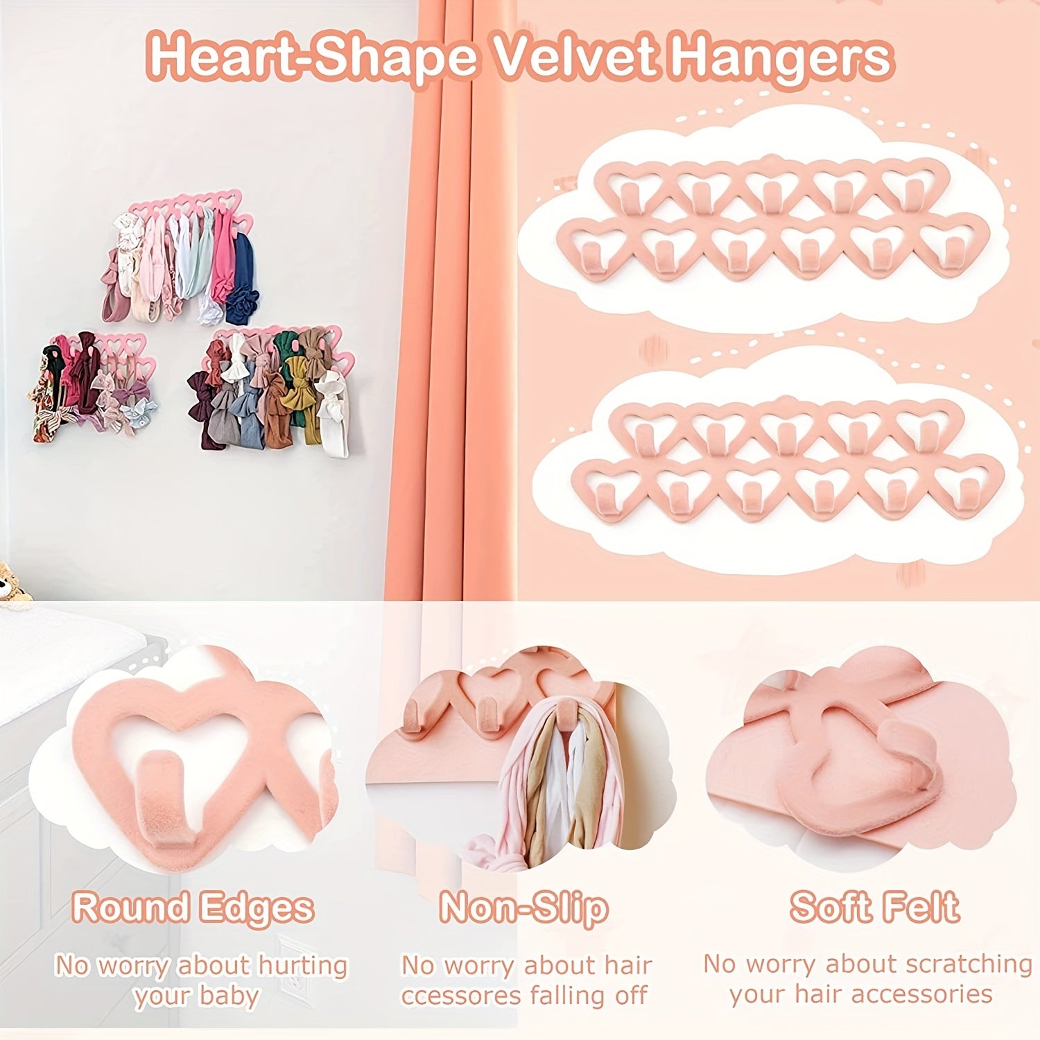 Adorable Hair Bow Holder for Girls