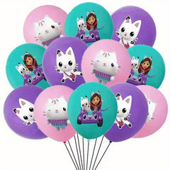 Dollhouse Birthday Party Balloon Decoration Set