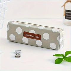 Korea Checker Pen Bag Large Capacity Stationery Storage Pencil Box