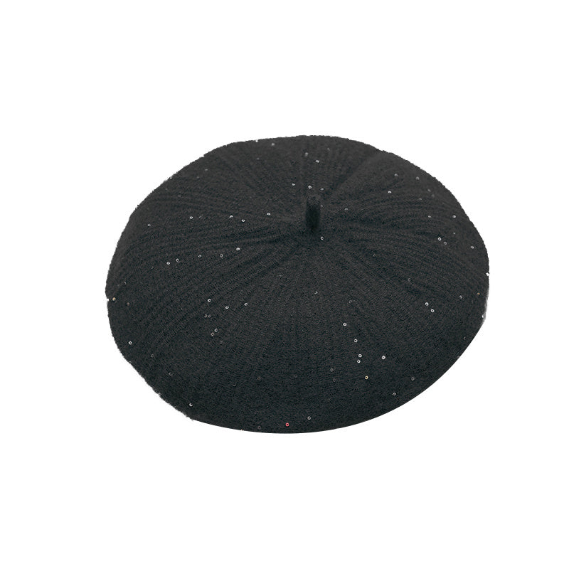 Women Wool Felt French Beret Hat Beanie Warm Mini Cap