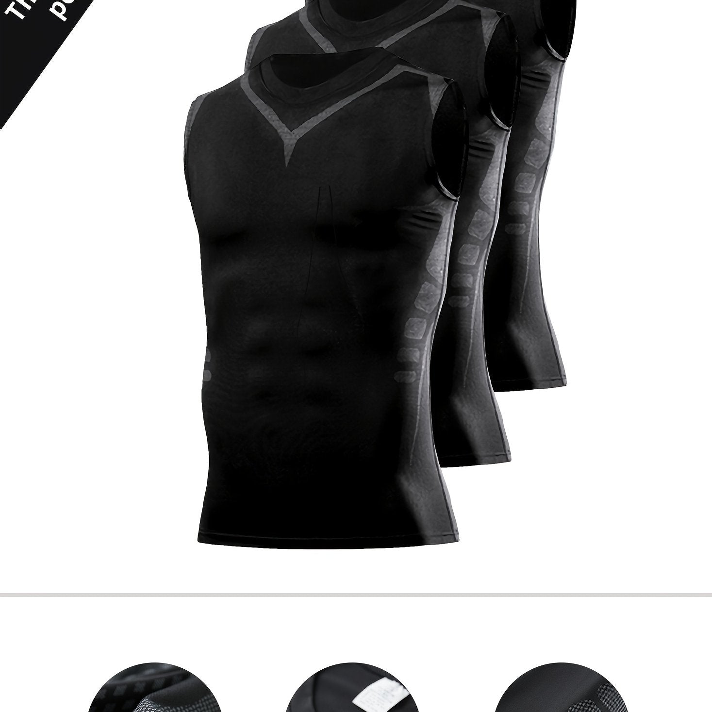 Xinso Prince Men's Quick Dry Compression Sport Vest
