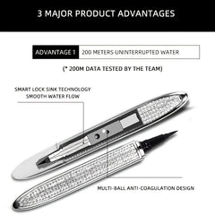 2 in 1 Self-Adhesive Diamond Eyeliner Long-Lasting & Waterproof