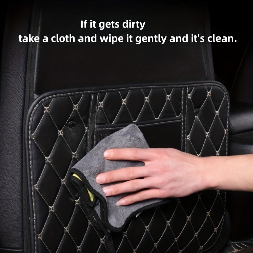 Car Seat Backrest Anti-kick Pad Child Protection Pad Rear Row Universal Pad