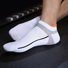 Men's Ankle Socks Breathable Sports Cotton Basketball S