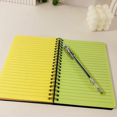 Rainbow Spiral Notebook Thick Lined Pages Multicolor Cover HIGHER NOTES