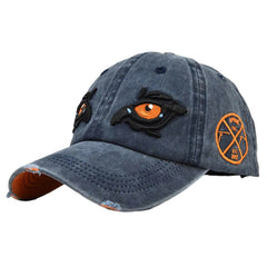 Cartoon Eyes Embroidery Baseball Cap Hip Hop Sports Hat