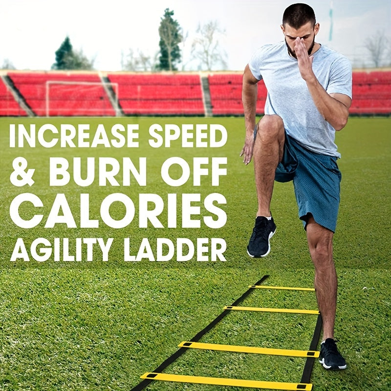 8-Section Football Training Rope Ladder Speed Equipment