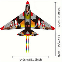 Airplane Kite for Outdoor Fun in Beach Park Yard