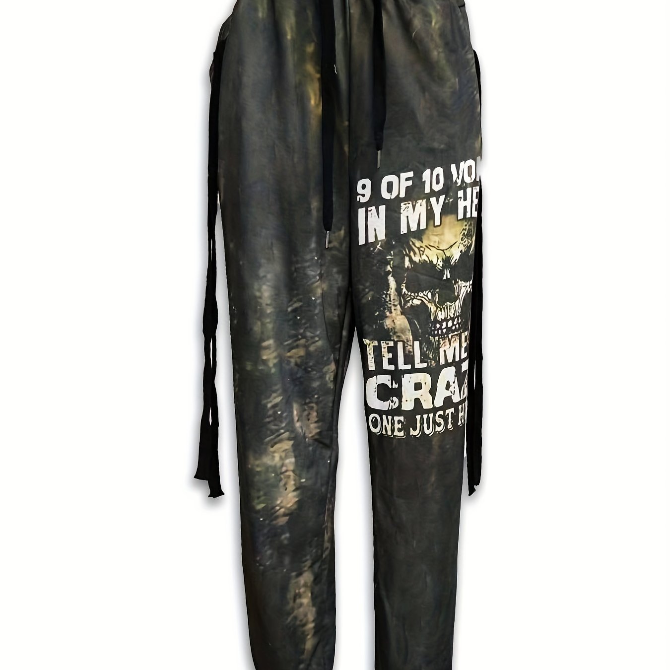Skull 3d Print Men's Jogger Pants Halloween Streetwear