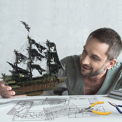 Piececool Flying Dutchman 3D Metal Puzzle Model Kit