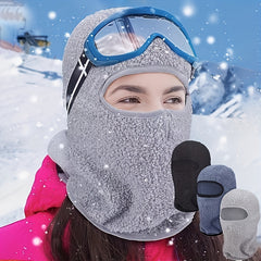 Winter Windproof Full Face Plus Velvet Mask for Outdoor Activities