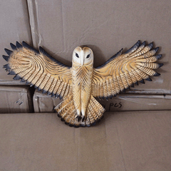 Owl Wall Decorative Ornaments Resin Craft Collectibles Home Decor