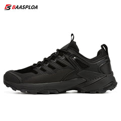 Baasploa Men's Lace Up Hiking Shoes for Trekking