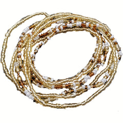Boho Beaded Waist Chain Vintage Belly Chain for Women