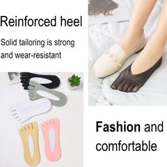 Invisible Toe Socks Silicone Non slip Full Toe Socks For Yoga Fitness