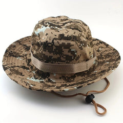 Camo Bucket Hat for Camping and Fishing