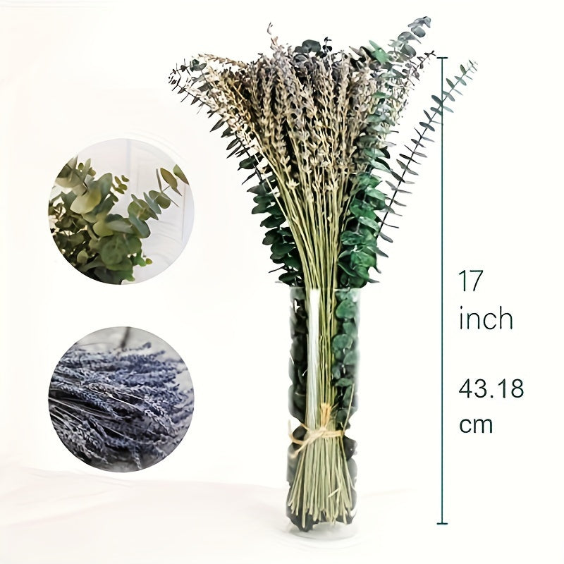 70pcs Eucalyptus & Lavender Bouquet Shower Decor