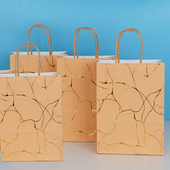 4pcs Paper Gift Bags With Handles Bulk For Birthday Wedding Party