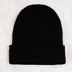 Winter Warm Beanie Hat Knitted Hat Soft Knit Beanie Warm Skull Cap