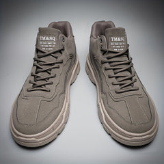 Men's Lace up Sneakers Comfortable Walking Shoes