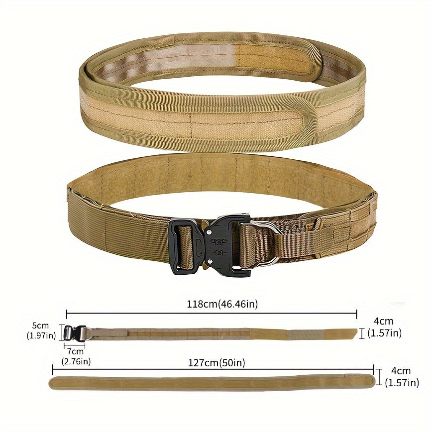 Nylon Inner & Outer Belt Kit w/ MOLLE System - Outdoor Sports