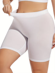 Seamless High Rise Boy Shorts Safety Panty