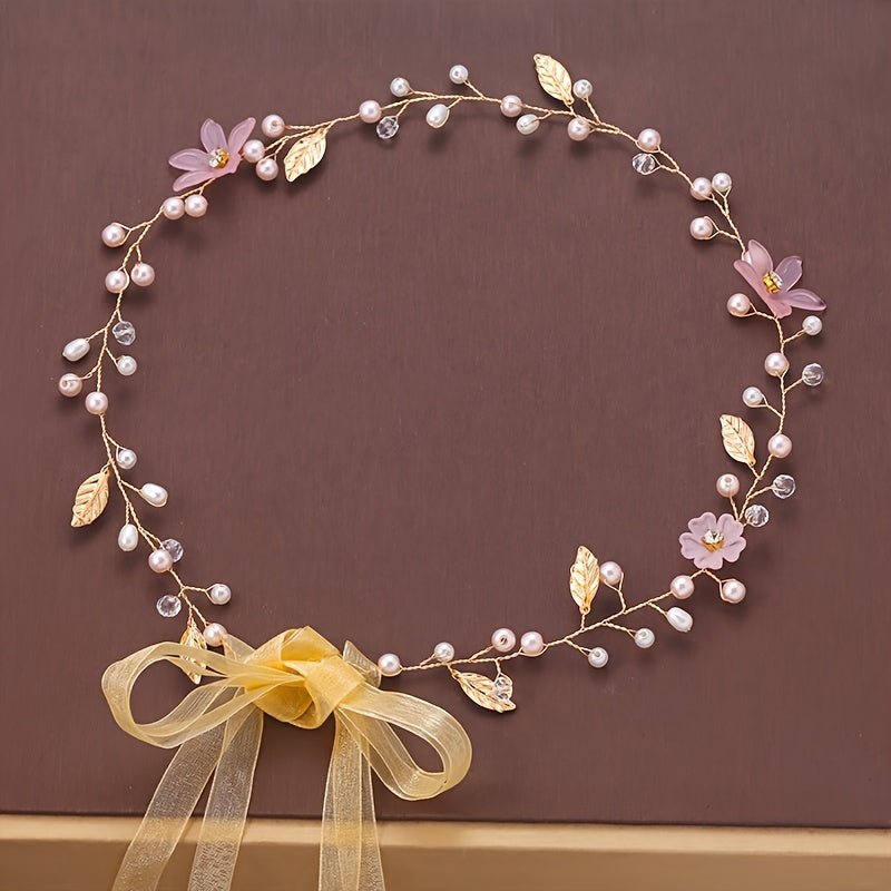 Crystal Beaded Headband Wedding