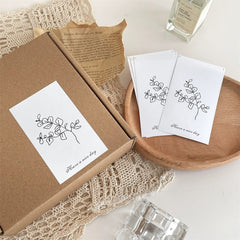 Tulip Sealing Sticker Rose Flower Leaf Self-adhesive Sticker