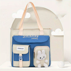 Primary School Students Tutoring Bags, Slanted Shoulder Book Bags